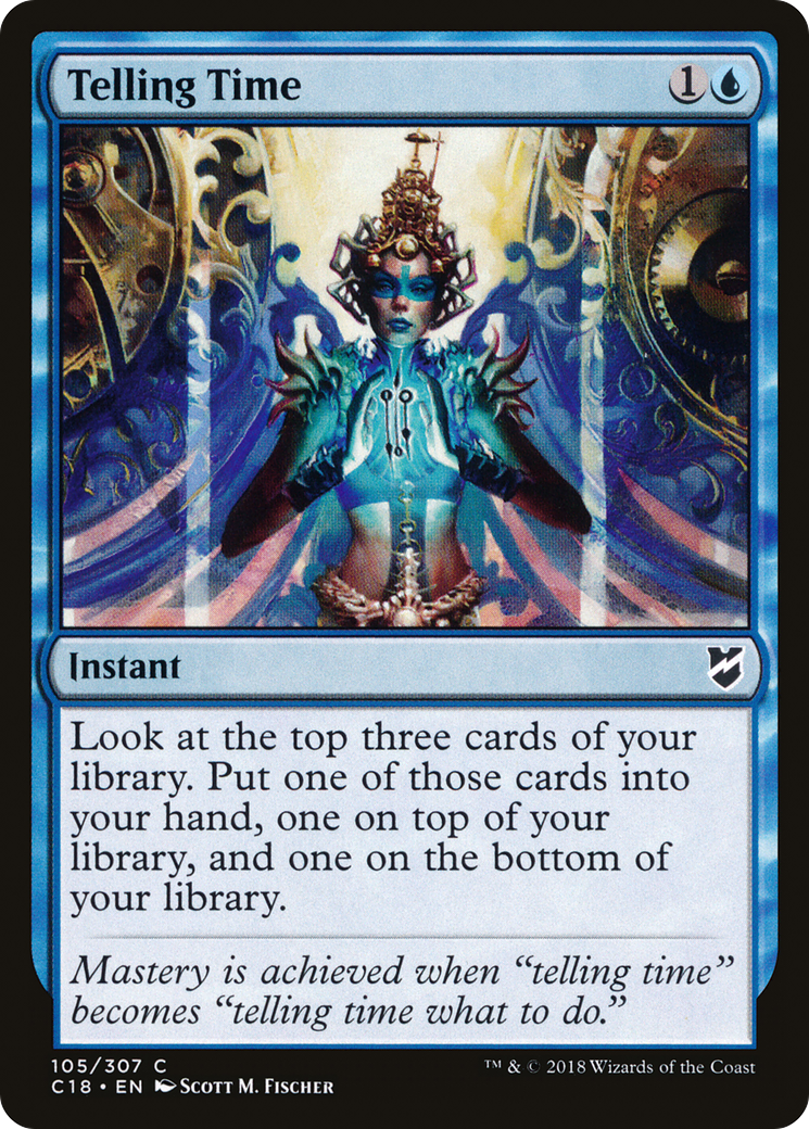 {C} Telling Time [Commander 2018][C18 105]