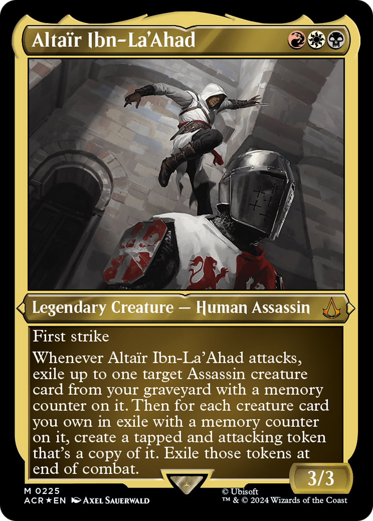 {R} Altair Ibn-La'Ahad (Foil Etched) [Assassin's Creed][ACR 225]