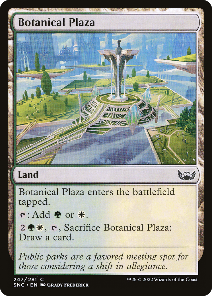 {C} Botanical Plaza [Streets of New Capenna][SNC 247]