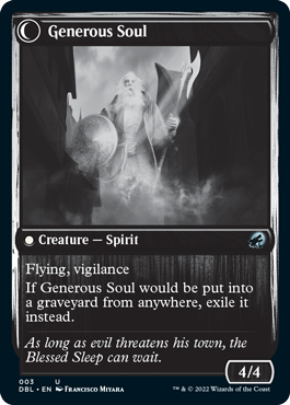 {C} Beloved Beggar // Generous Soul [Innistrad: Double Feature][DBL 003]
