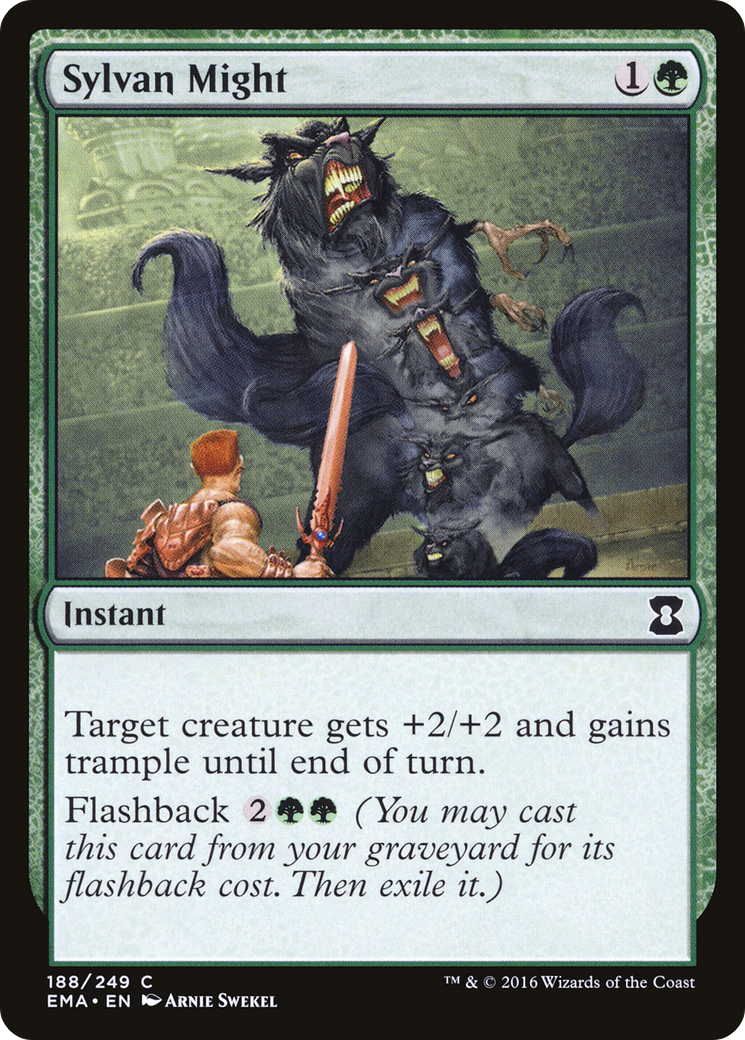 {C} Sylvan Might [Eternal Masters][EMA 188]