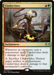 {R} Cindervines [Ravnica Allegiance][RNA 161]