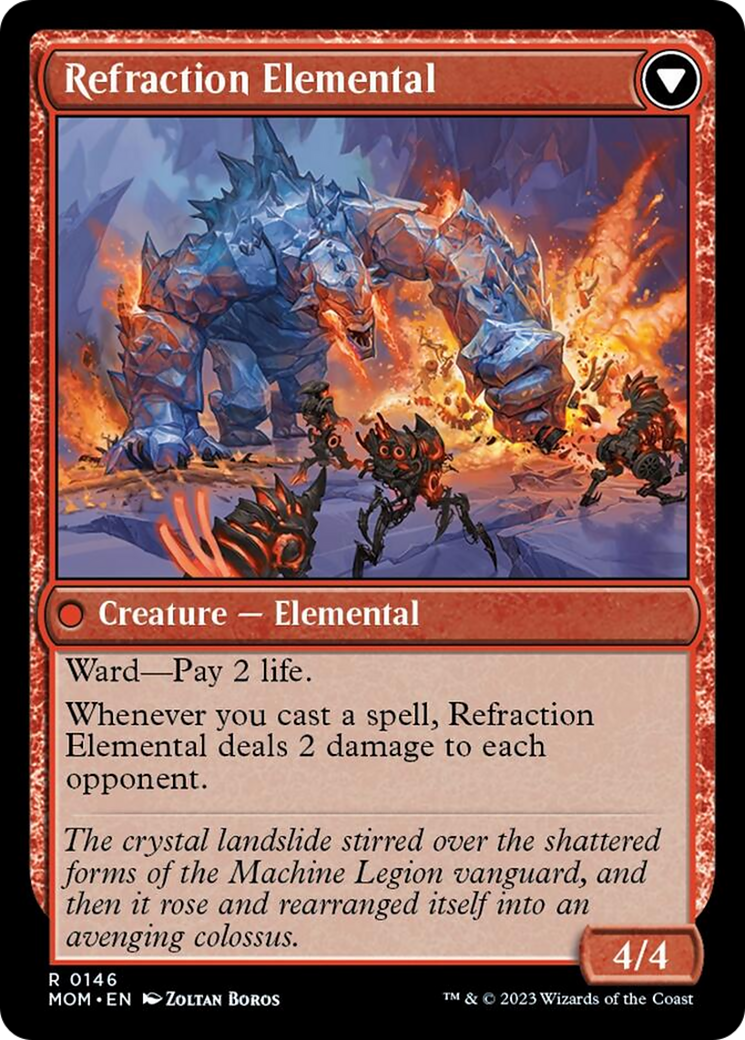 {R} Invasion of Karsus // Refraction Elemental [March of the Machine][MOM 146]