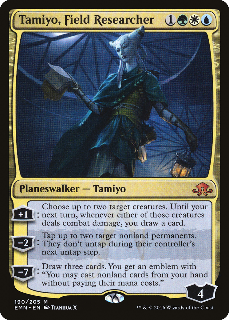 {R} Tamiyo, Field Researcher [Eldritch Moon][EMN 190]