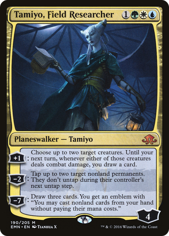 {R} Tamiyo, Field Researcher [Eldritch Moon][EMN 190]