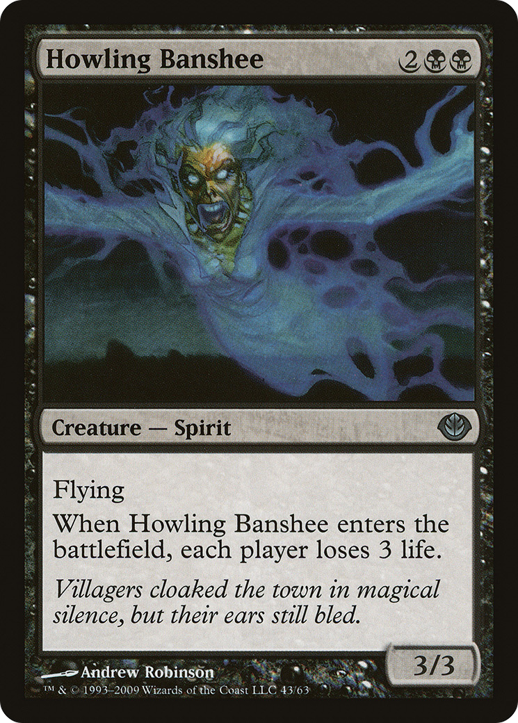{C} Howling Banshee [Duel Decks: Garruk vs. Liliana][DDD 043]