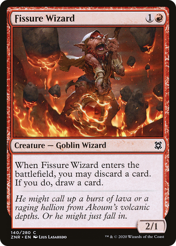 {C} Fissure Wizard [Zendikar Rising][ZNR 140]