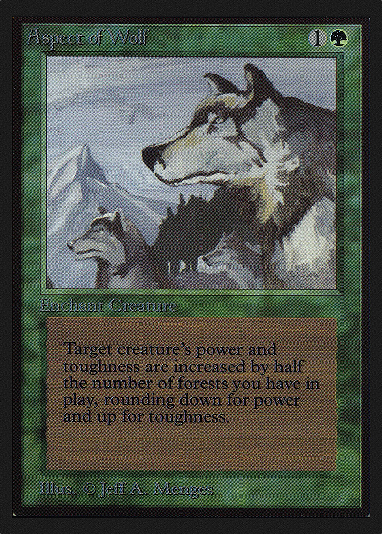 {R} Aspect of Wolf [CollectorsÃ¢Â€Â™ Edition][GB CED 185]