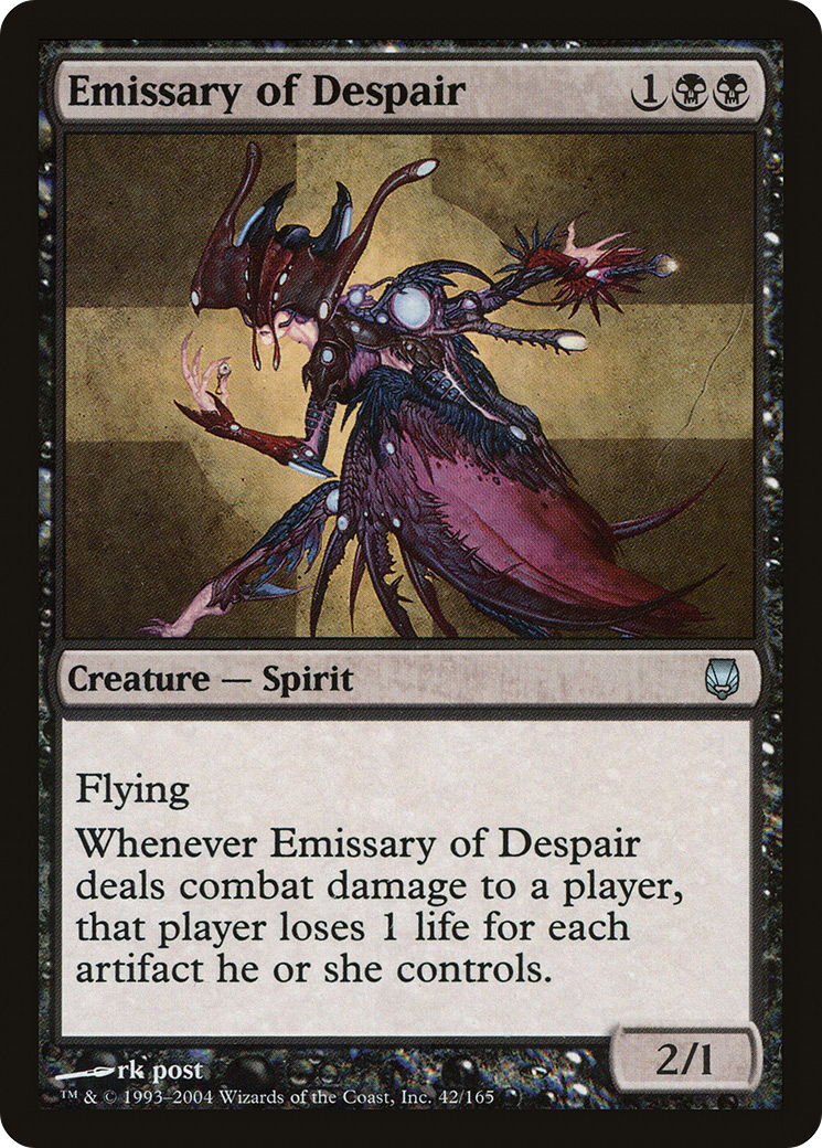 {C} Emissary of Despair [Darksteel][DST 042]