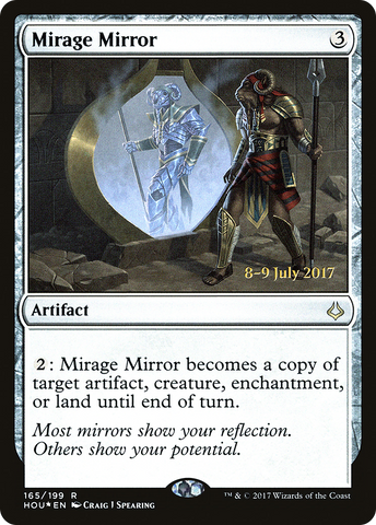 {R} Mirage Mirror [Hour of Devastation Prerelease Promos][PR HOU 165]