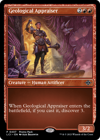 {@C} Geological Appraiser [The Lost Caverns of Ixalan Promos][LCI 407]