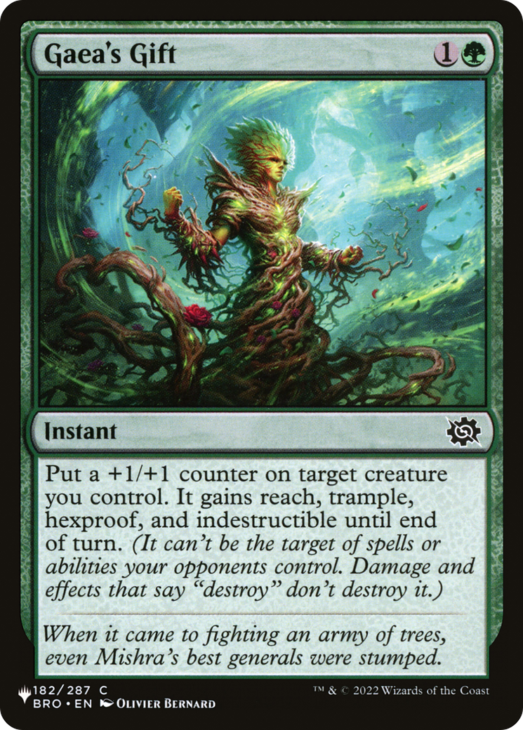 Gaea's Gift [LIST 182/012]
