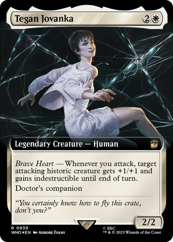 {R} Tegan Jovanka (Extended Art) (Surge Foil) [Doctor Who][WHO 939]