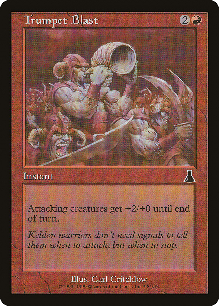{C} Trumpet Blast [Urza's Destiny][UDS 098]