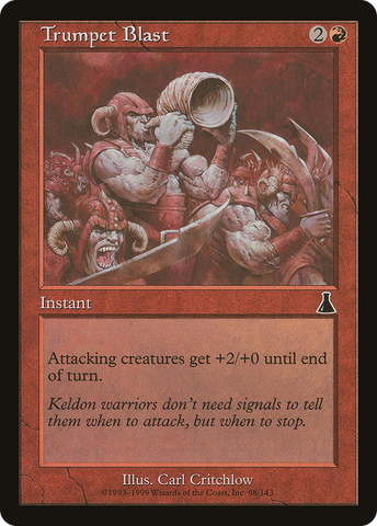 {C} Trumpet Blast [Urza's Destiny][UDS 098]