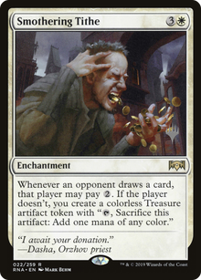 {R} Smothering Tithe (Promo Pack) [Ravnica Allegiance Promos][PP RNA 022] - Misty Mountain Games