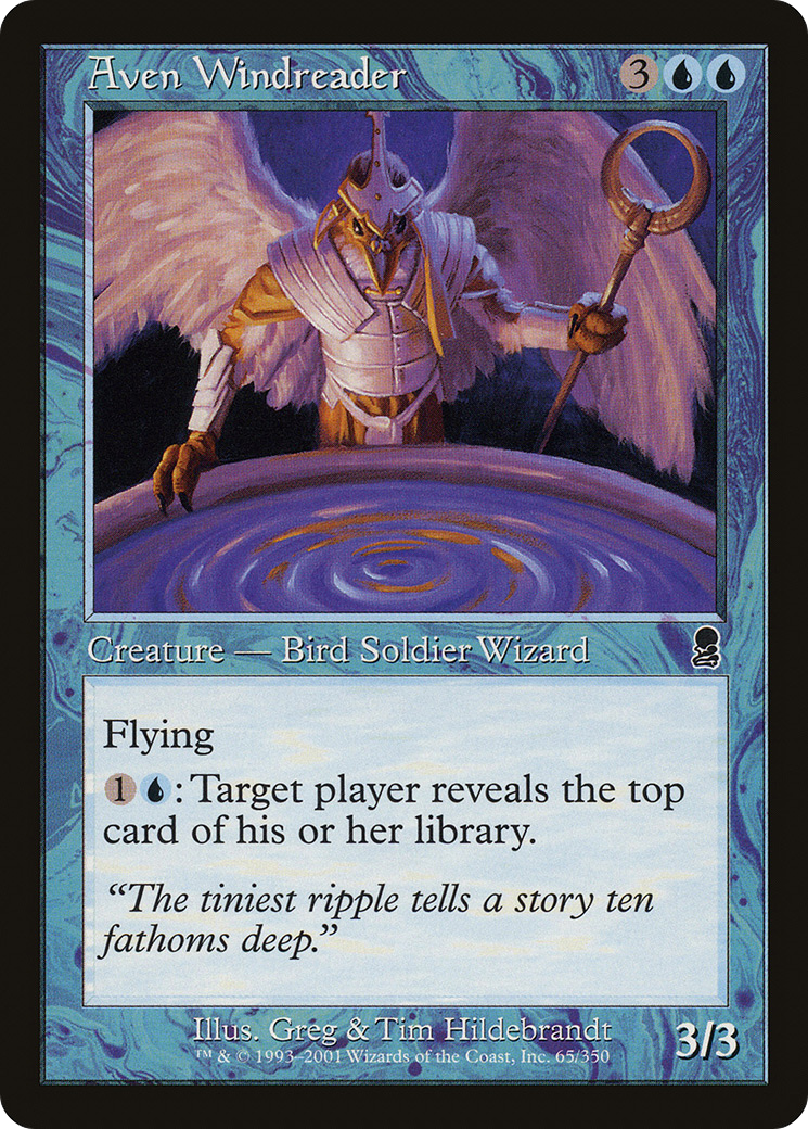 {C} Aven Windreader [Odyssey][ODY 065]