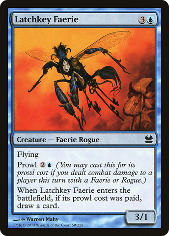 {C} Latchkey Faerie [Modern Masters][MMA 050]