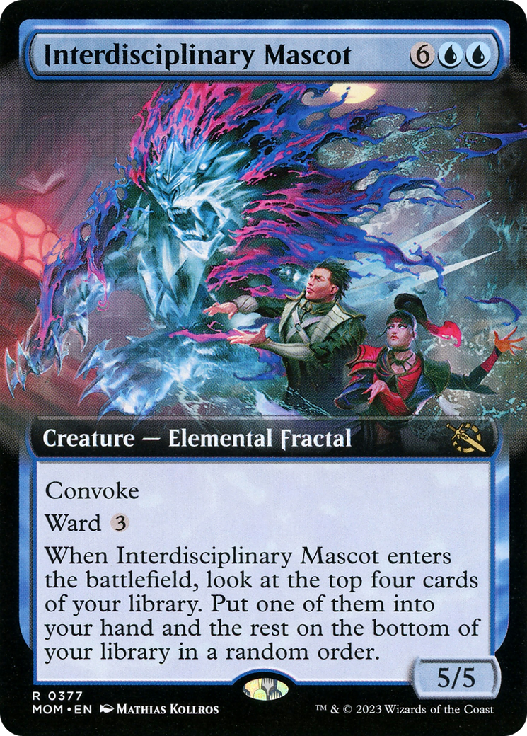 {R} Interdisciplinary Mascot (Extended Art) [March of the Machine][MOM 377]