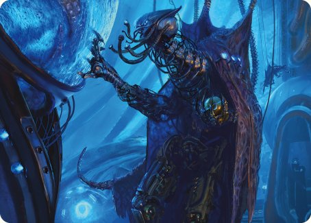 {A} Atmosphere Surgeon Art Card [Phyrexia: All Will Be One Art Series][AONE 012]
