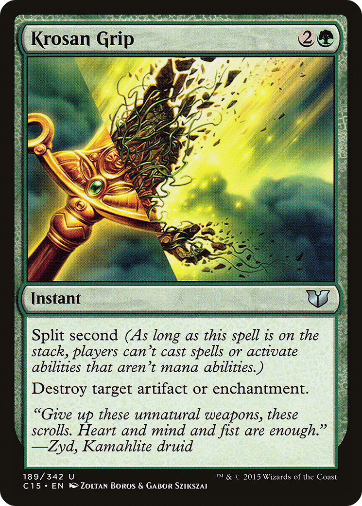 {C} Krosan Grip [Commander 2015][C15 189]