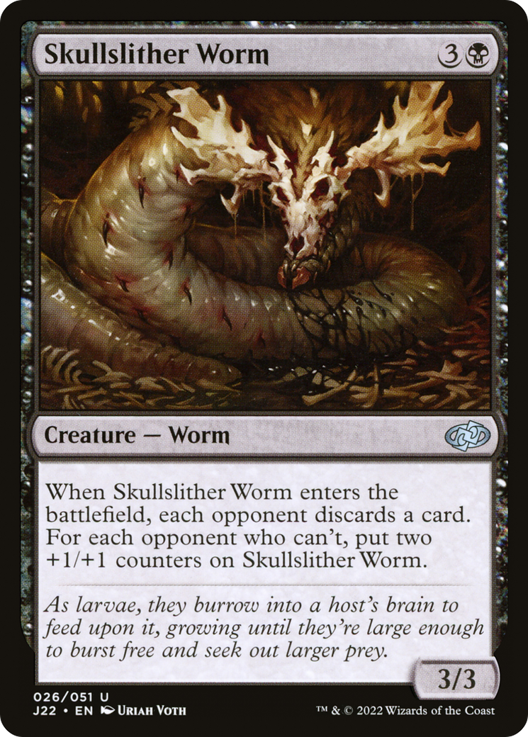 {C} Skullslither Worm [Jumpstart 2022][J22 026]