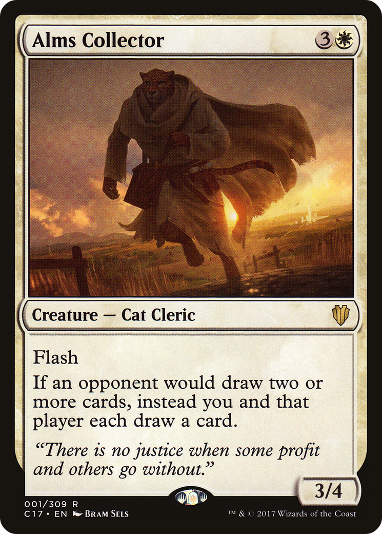 {R} Alms Collector [Commander 2017][C17 001]