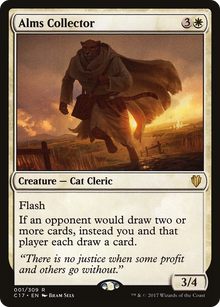 {R} Alms Collector [Commander 2017][C17 001]
