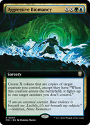 {R} Aggressive Biomancy (Extended Art) (Ripple Foil) [Modern Horizons 3 Commander][RPF M3C 069]