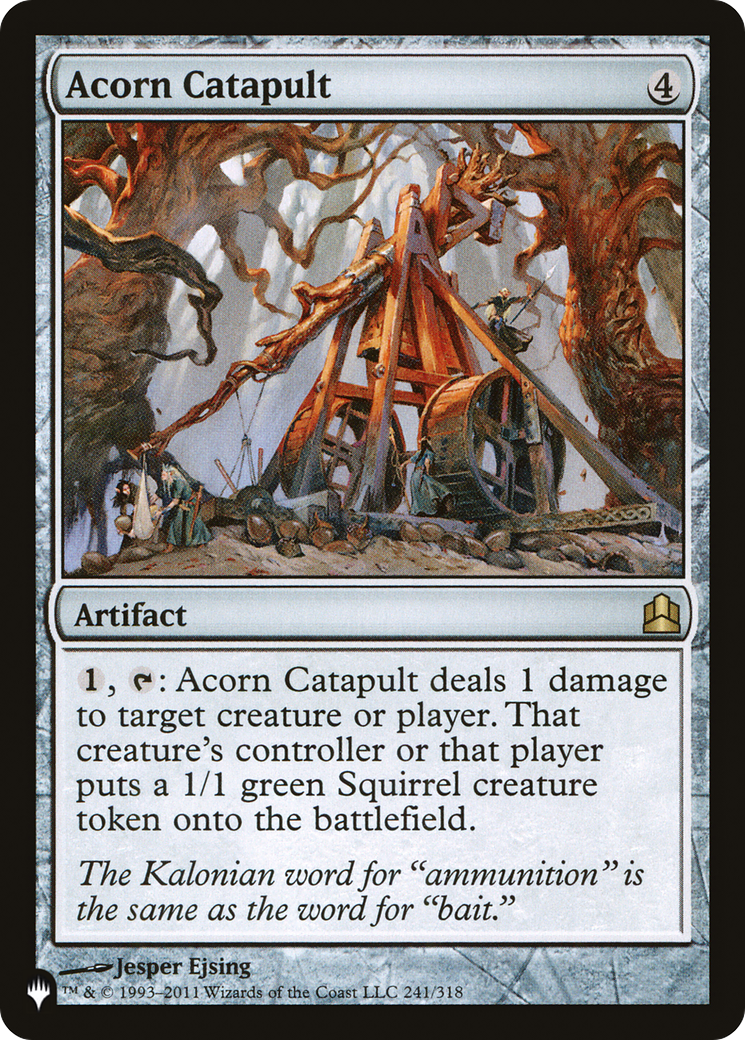 Acorn Catapult [LIST 241/318]