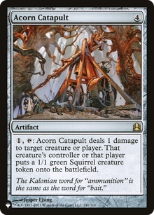 Acorn Catapult [LIST 241/318]