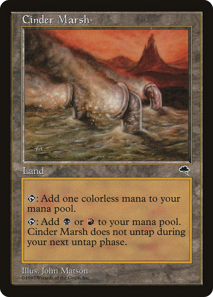 {C} Cinder Marsh [Tempest][TMP 317]