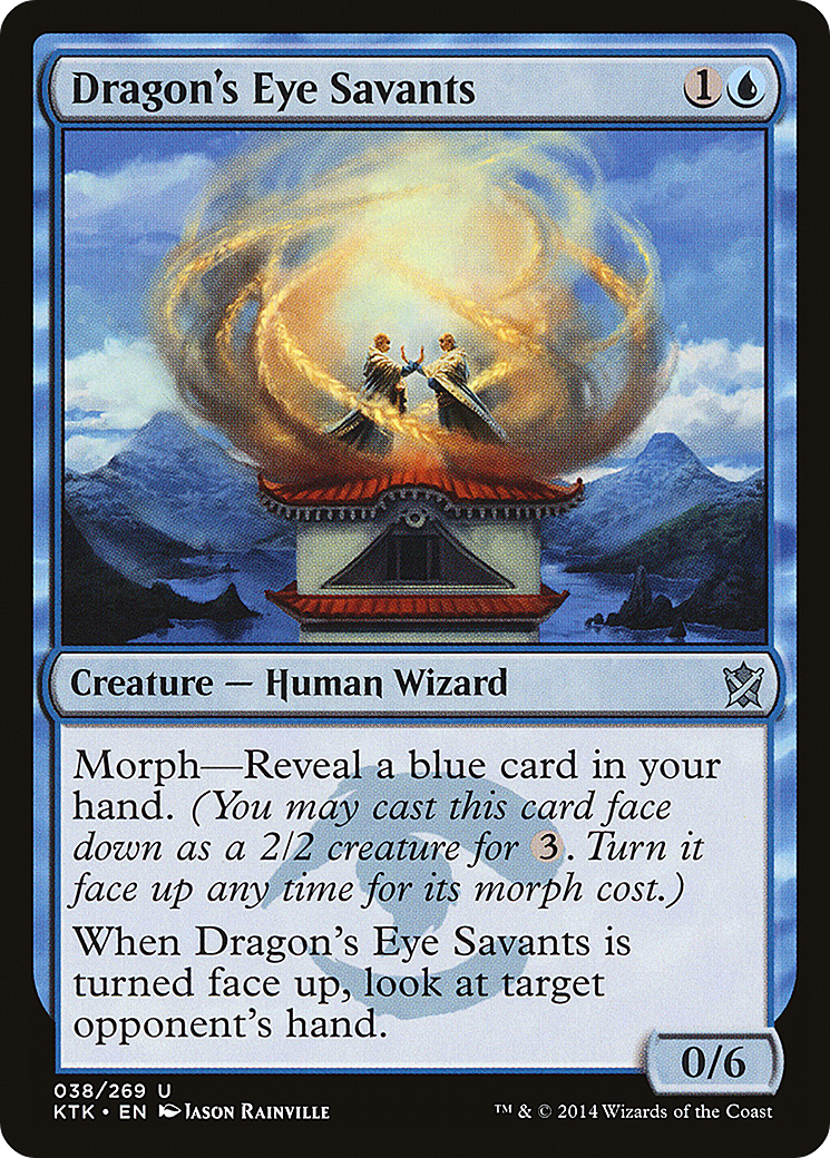 {C} Dragon's Eye Savants [Khans of Tarkir][KTK 038]