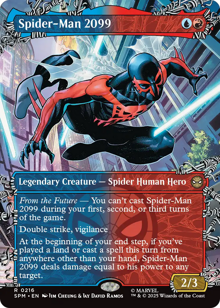 {@@ SPM R} Spider-Man 2099 (0216) (Borderless) [Marvel's Spider-Man] [SPM 216]