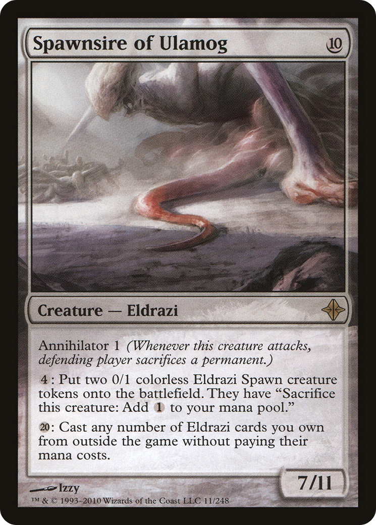 {R} Spawnsire of Ulamog [Rise of the Eldrazi][ROE 011] - Misty Mountain Games