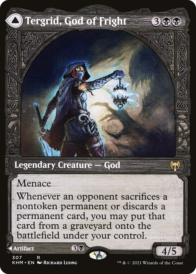 {R} Tergrid, God of Fright // Tergrid's Lantern (Showcase) [Kaldheim][KHM 307]
