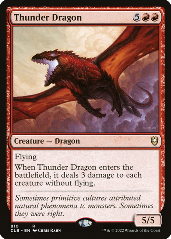 {R} Thunder Dragon [Commander Legends: Battle for Baldur's Gate][CLB 810]