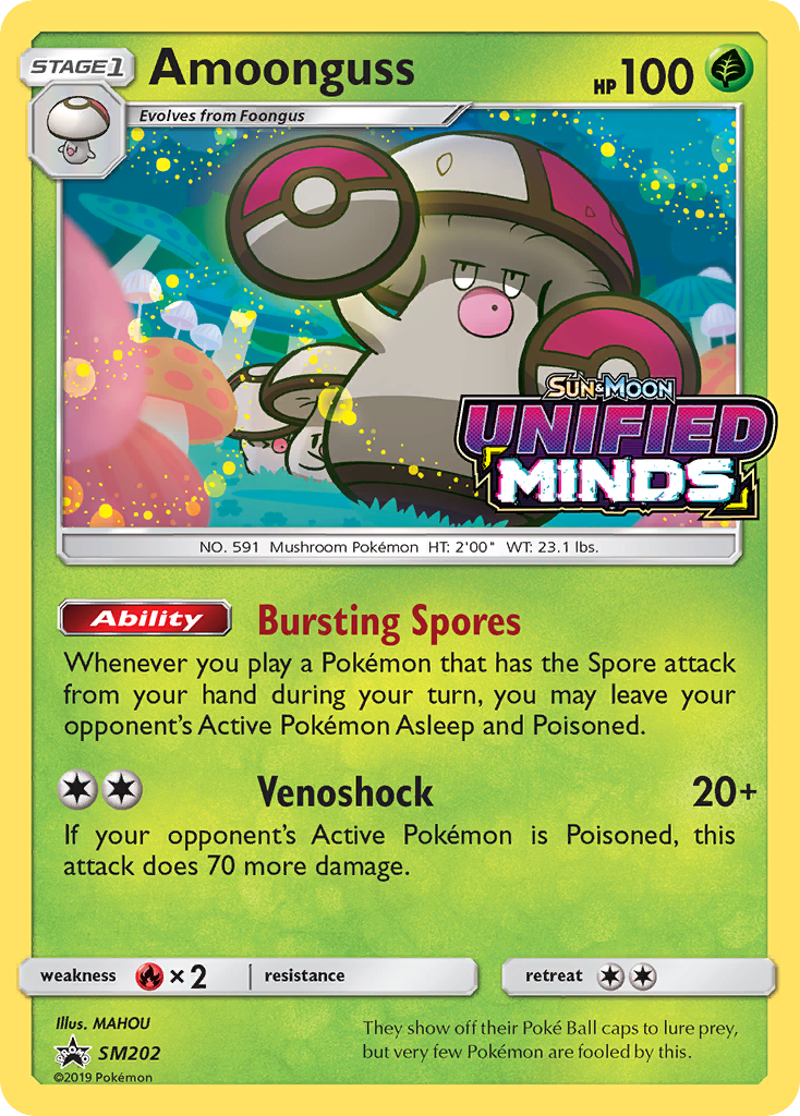 [PKM] Amoonguss (SM202) [Sun & Moon: Black Star Promos]