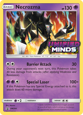 [PKM-R] Necrozma (SM204) [Sun & Moon: Black Star Promos]