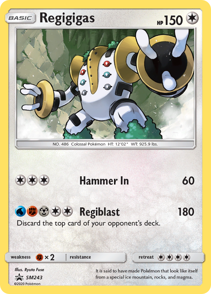 [PKM] Regigigas (SM243) [Sun & Moon: Black Star Promos]