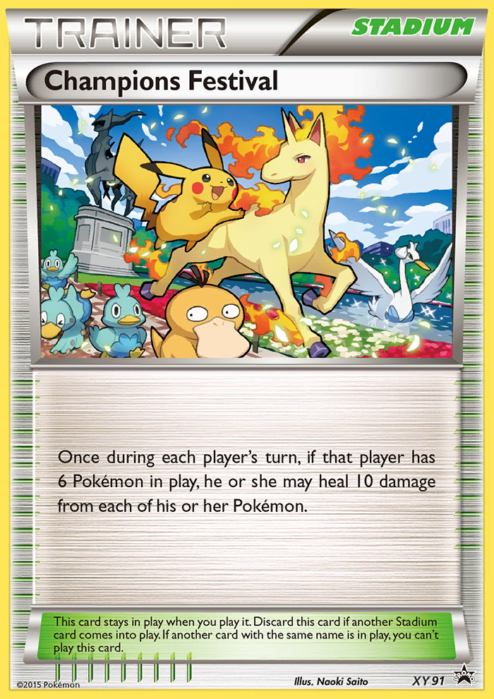 [PKM] Champions Festival (XY91) (2015) [XY: Black Star Promos]