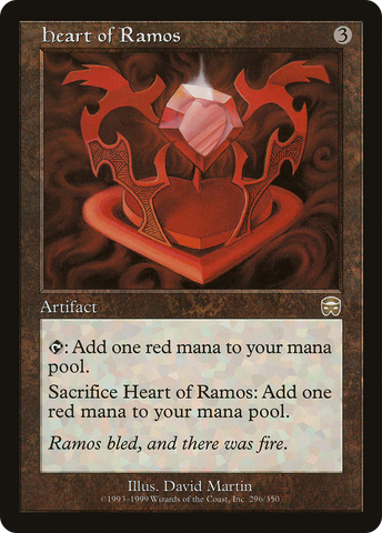 {R} Heart of Ramos [Mercadian Masques][MMQ 296]
