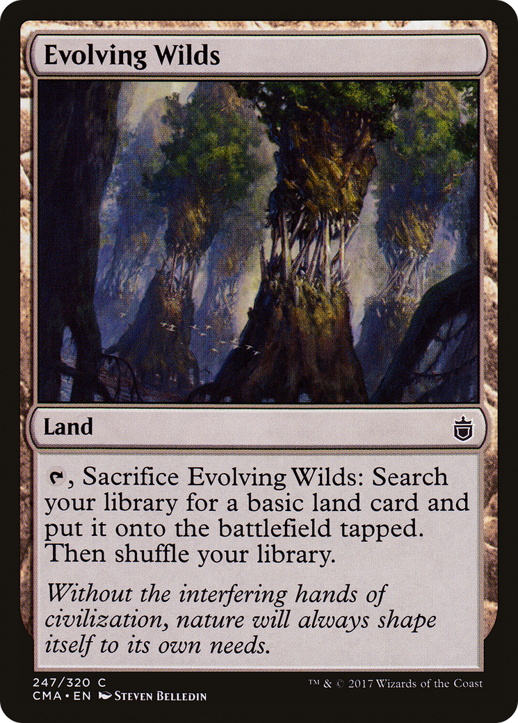 {C} Evolving Wilds [Commander Anthology][CMA 247]