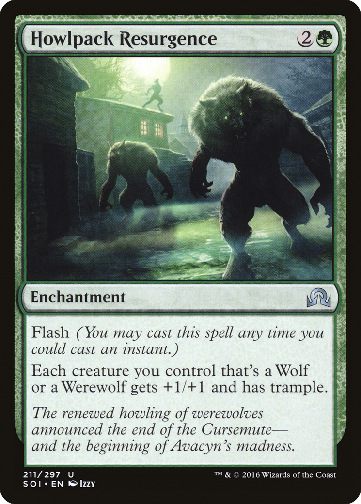{C} Howlpack Resurgence [Shadows over Innistrad][SOI 211]