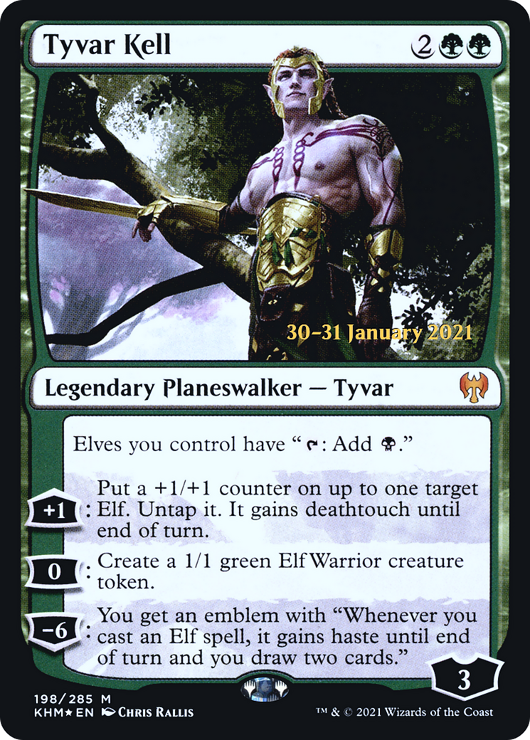 {R} Tyvar Kell [Kaldheim Prerelease Promos][PR KHM 198]
