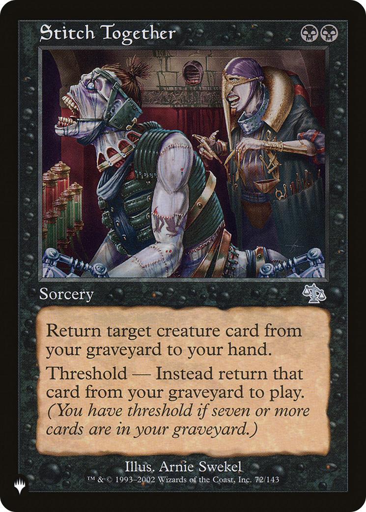 Stitch Together [LIST 72/143]