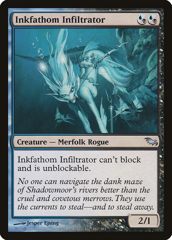 {C} Inkfathom Infiltrator [Shadowmoor][SHM 167]