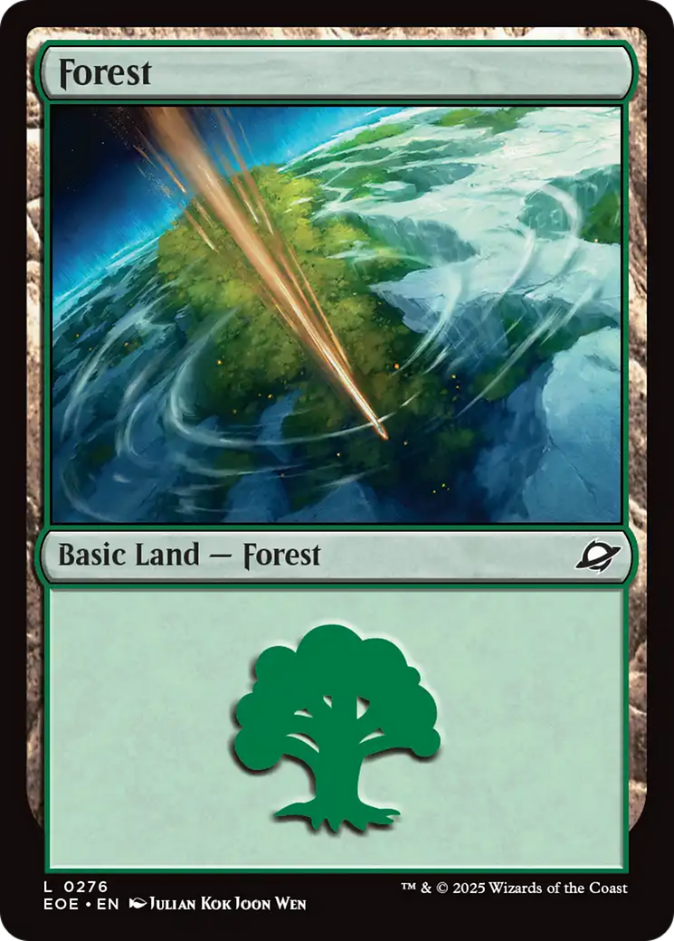 {@@ EOE B} Forest (0276) [Edge of Eternities][EOE 276]