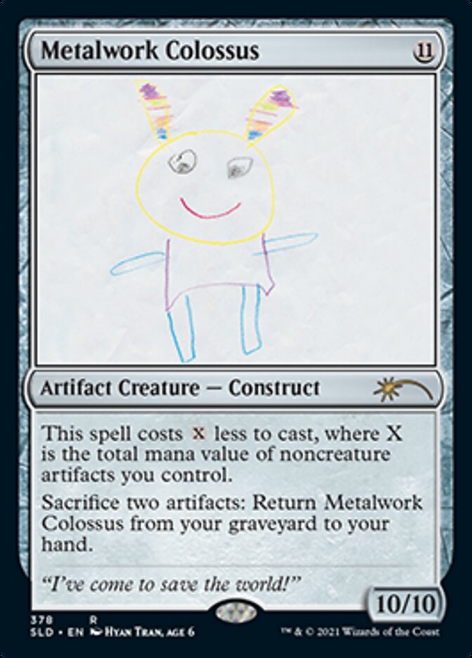 {R} Metalwork Colossus (378) [Secret Lair Drop Series][SLD 378]