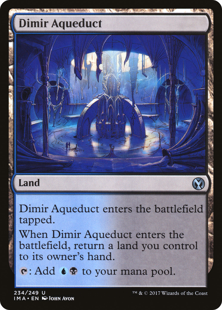 {C} Dimir Aqueduct [Iconic Masters][IMA 234]